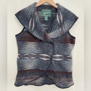 Woolrich Wool Southwest Blanket Vest